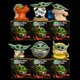 thumbnail image 1 of Disney Anime Star Wars Mandalorian The Child Yoda Grogu Baby speaking Plush Toy con sonidos de personajes y accesorios voicable Fivean unisex, 1 of 2