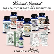 (2 pack) Legendairy Milk Liquid Gold, Lactation Supplement for Increased Milk Production, 60 Count