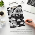 thumbnail image 5 of 12.5"x9" Black Dragon Clipboards, Standard A4 Letter Size Nursing Clipboard with Low Profile Metal Clip Decorative Clip Board for Office Supplies,Gold, 5 of 7
