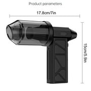 Taotanxi Compressed Air Duster, 180000Rpm Electric Air Duster For Cleaning Keyboard & Pc Stepless Speed Adjustable Rechargeable Cordless Jet Dry Blower Air Blower For Home Car Computer