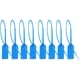 thumbnail image 1 of 100 precintos de seguridad de plástico, bridas con cremallera para extintores de incendios, etiquetas de seguridad Pull Tite, brida autoblocante desechable de 250mm/1in de longitud Fokelyi CZBG-ST206, 1 of 6