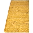 thumbnail image 5 of Beautiful Indian Handmade Braided Pure Yellow Jute Area Rug Size - 2.6 x 16 Feet (79 cm x 488 cm), 5 of 5