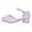 Pink, variant on Gyujnb Closed Toe Heels with Glitter Pearl Detail, Buckle Closure Party Shoes (Little Girls, Big Girls),3