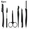 thumbnail image 2 of 6PCS Eyebrow Kit Creative Professional Eyebrow Grooming Set Eyebrow Trimming Kit, 2 of 10