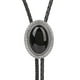thumbnail image 4 of 2x Bolo Tie Necklace Western Necktie Shirt Chain Neck Rope Navy Yuyangstore Corbata Bolo para Hombre, 4 of 8