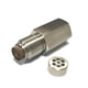 thumbnail image 5 of adaptador de sensor,Sensor Adaptador Universal M18x1.5,Sensor Espaciador Adaptador Simulador Extensor,Miniconvertidor Acero Inoxidable 304,Extensor Check Engine Light, de luces Tubo de Macarena adaptador de sensor, 5 of 8