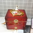 thumbnail image 4 of Dancing Ballerina Music Box Plastic Jewellery Box Girls Hand Crank Music Box Mechanism Gift, 4 of 7