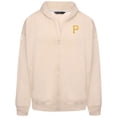 thumbnail image 2 of Men's Levelwear Khaki Pittsburgh Pirates Uphill Primary Full-Zip Hoodie, 2 of 3