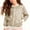 Gold, variant on dazeni Girls Fashion Sequin Jackets Casual Long Sleeve Outwear with Pockets Lightweight Zip up Coat Army Green