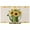 Yellow, variant on TV Cover Indoor, Sunflowers Stretch TV Dust Cover Television Screen Protector, Summer Botanical Budding Yellow Flowers Elastic Polyester Display Covers, Monitor Slipcover for LED LCD TVs 40 Inch