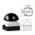 thumbnail image 4 of RUISINERY Spherical Mushroom Head Emergencies Stop Button Switches Locking & Resetting Switches Waterproof Designs Button for Saf, 4 of 8