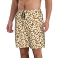 thumbnail image 2 of Balery Set With Peanut Traje de Baño Estilo Hawaiano para Hombre, Shorts de Secado Rápido con Bolsillos-Medium, 2 of 6