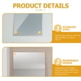 thumbnail image 3 of 10 Pcs Vis de Signalisation Publicitaire en Verre 19x25mm, 3 of 8