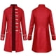thumbnail image 3 of Disfraz clásico Medieval victoriano para hombre, chaqueta de Cosplay con cuello levantado, abrigo renacentista, ropa de Halloween, 3 of 5