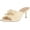 Ivory, variant on Women's Pia Heeled Sandals Ivory Satin 10M