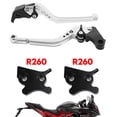 thumbnail image 2 of Motorcycle Long Clutch Brake Lever fit for VESPA GTS 300 Super Silver, 2 of 10