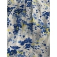 thumbnail image 2 of Infant Girls Blue & Yellow Speckle Print Bubble Romper Baby Outfit 9m, 2 of 2