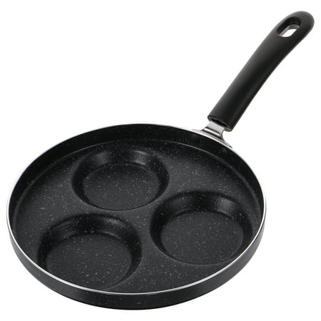 

1pc Non-stick Egg Frying Pan Divided Egg Cooker Hamburg Cooker for Home Use
