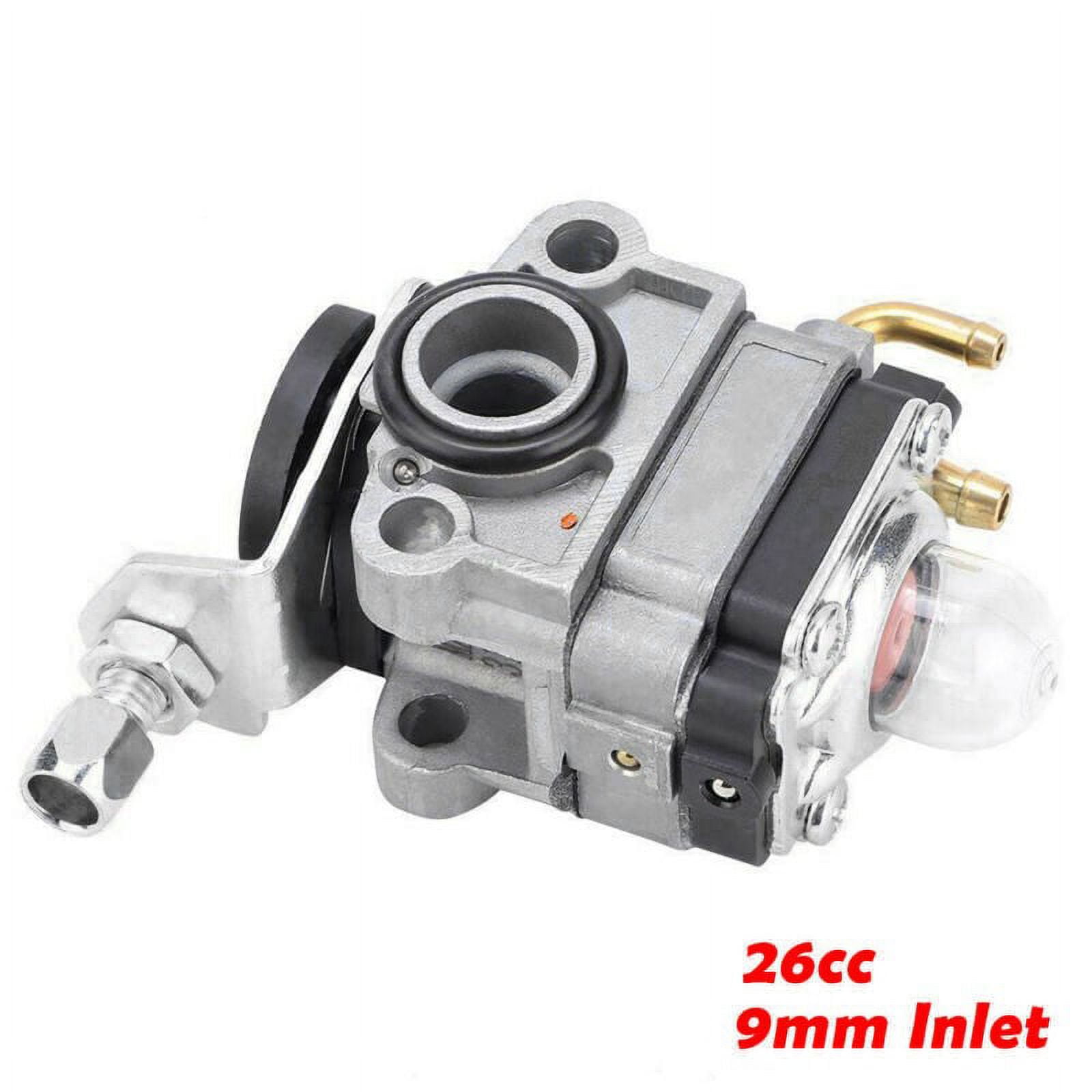 Carburettor Carb Various Strimmer Hedge Trimmer Brush Cutter Chainsaw 9mm 26cc Walmart