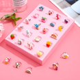 thumbnail image 4 of Anillo SOTOGO, 100 unidades, joyas ajustables para niñas, regalo, 4 of 7
