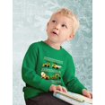thumbnail image 3 of Tstars Boys Unisex Ugly Christmas Sweater Gift for Tractor Loving Kids Tractors Bulldozers Christmas Gift Holiday Shirts Xmas Party Christmas Gifts for Boy Toddler Kids Sweatshirts Ugly Xmas Sweater, 3 of 5