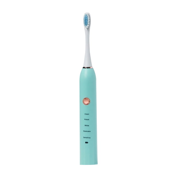 Pisexur Batería de cocina Cepillo de dientes portátil de bajo ruido con temporizador y vibración IPX7. para la cocina del hogar