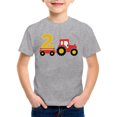 thumbnail image 3 of Sunnyoo T-Shirt Graphique pour Garçons, Imprimé de Tracteur de Ferme, Manches Courtes, Tailles 3-13, 3 of 3