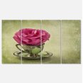 thumbnail image 2 of Design Art - Red Rose in Cup and Saucer, 2 of 3