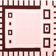 thumbnail image 1 of Ahgly Company Indoor Square Abstract Red Contemporary Area Rugs, 3' Square, 1 of 4