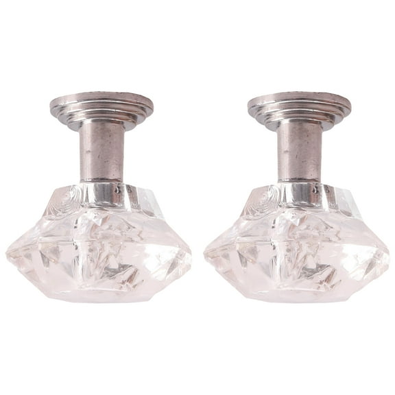 2 Pcs Mini House Furniture Miniature Dollhouse Lanterns Ceiling Light Child Silver