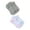 White / Gray, variant on Reebok Girls Pro-Series Lightweight Low Cut Socks, 6 Pack