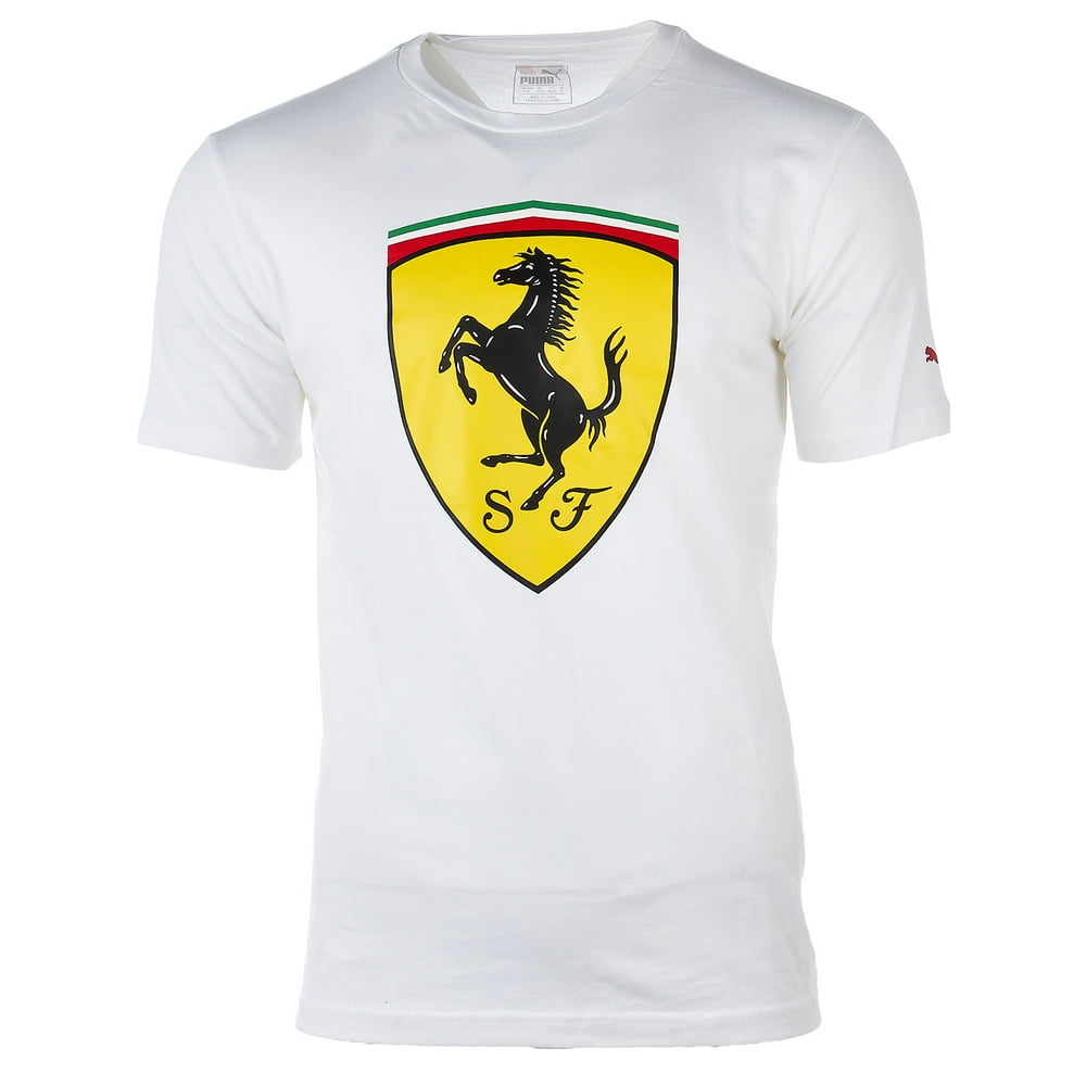 PUMA - Puma Scuderia Ferrari Big Shield T-Shirt - Mens - Walmart.com ...