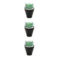 thumbnail image 4 of Matsuzay Bonsái Artificial para exteriores, simulación decorativa, suculentas en miniatura de PVC, Mini plantas, hogar, jardín, oficina, Type1 NO1, 4 of 6