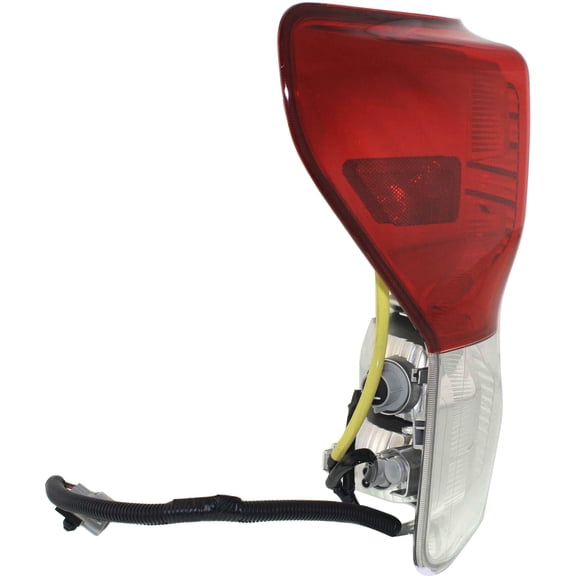Tail Light Compatible With 2010-2013 Toyota Tundra Left Driver With bulb(s)