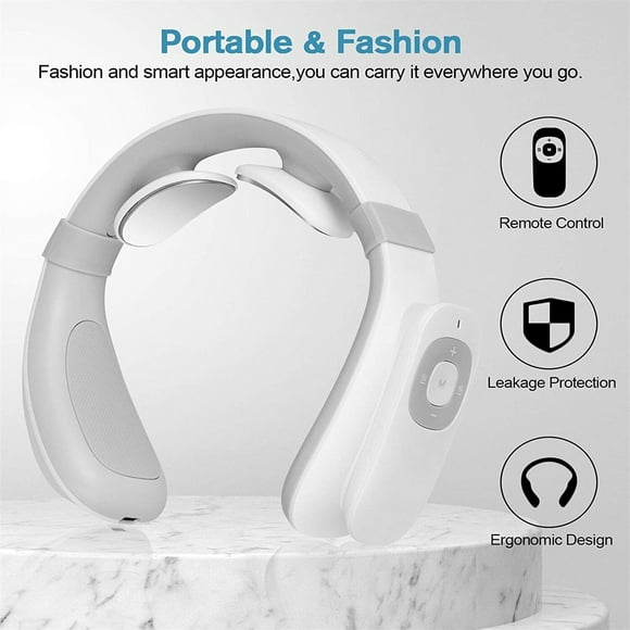 EGNMCR Cervical Two Heads Smart Cervical Spine Pullse Shoulder And Neck Massage Neck massager