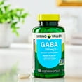 thumbnail image 4 of Spring Valley GABA Dietary Supplement Vegetarian Capsules for Mood Health, 750 mg, 100 Count, 4 of 10