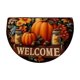 thumbnail image 2 of Decoraciones de Halloween, adornos de Halloween, alfombra semicircular para puerta de entrada, tapete absorbente antideslizante para el hogar, tapete antimanchas, tapete antideslizante para baño, tape, 2 of 6