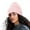 A-Pink62, variant on Yuanlong Womens Beanies Winter Solid Color Thickened Cuffed Knitted Beanie Hats For Adult Outdoor Windproof Stylish Caps