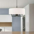 thumbnail image 4 of 42605-92 Livex Lighting Meridian - 6 Light Pendant in Modern Style - 24 Inches wide by 24.5 Inches high-English Bronze Finish    -Traditional, 4 of 11