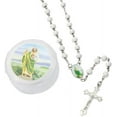 thumbnail image 2 of 12 Pcs Baptism Party Favors White Scented Wood Rosary Guardian Baby Angel Our Lady of Guadalupe San Judas First Communion Boy& Girl Recuerdos de Bautizo Communion, 2 of 2