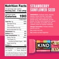 thumbnail image 2 of KIND Seeds Fruit & Nuts Snack Bar, Strawberry Sunflower Seed 12 Snack Bars, 1 Box, 2 of 13