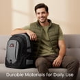 thumbnail image 5 of New York Xpress 25L Lightweight Travel Backpack Water-Resistant Casual Daypack for School, Travel, and Outdoor Activities,Gray,8160, 5 of 7