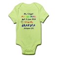thumbnail image 1 of CafePress - My Finger May Be Small... Grandpa Infant Bodysuit - Baby Light Bodysuit, 1 of 1