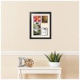thumbnail image 2 of ArtToFrames Collage Photo Picture Frame with 5 - 4x5" Openings, Framed in Black with Ivory and Black Mats (CDM-3926-258), 2 of 8