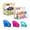 A, variant on Diving Gems Pool Toys, Big Colorful Diamond with Pirate Treasure Chest,Swim Dive Toy for Kids Underwater Gemstone Swimming Training Gift Water Pool Games