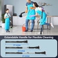 thumbnail image 5 of TASVAC Electric Spin Scrubber, Cordless Cleaning Brush with 5 Replaceable Heads, Power Shower Scrubber for Bathroom Tile Floor Kitchen, 5 of 8