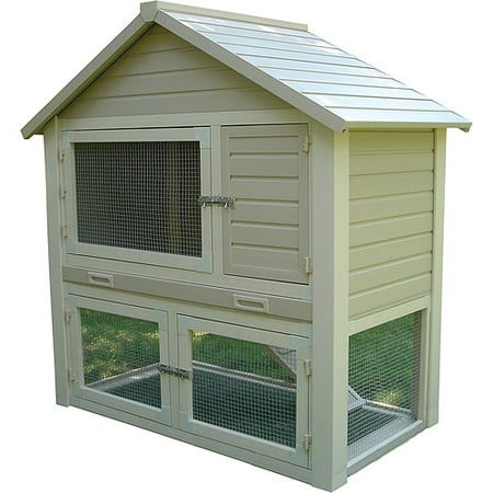 New Age Pet 2-story Rabbit Hutch