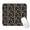 Dog Breed Paw, variant on 27x32cm Mouse Pad, Non-Slip Waterproof Rubber Base, Smooth Precise Desk Mat,Dog Breed Paw Print Black Pattern