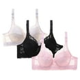 thumbnail image 2 of Levmjia Womens Bras Front Closure No Underwire Comfort Wireless T Shirt Multi Color Options Seamless Support Full Coverage Everyday Wear 32 40 B C D, 2 of 3