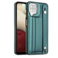 thumbnail image 1 of Feishell Fit for Samsung Galaxy A12 Case with ID Credit Card Slots,Premium PU Leather Adjustable Wristband Kickstand Shockproof Wallet Slim Phone Case for Women Men,Green, 1 of 6